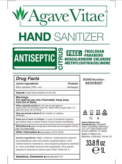 Approved Label - HandSantizers