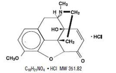 Oxycodone Chemical Structure (Oxycodone Str)