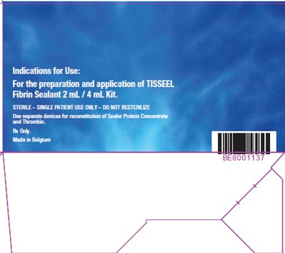 Tisseel Lyo 2 mL (4 mL DUPLOJET Repesentative Label 4 of 4)