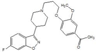 Fanapt Structural Formula (Fanapt 02)