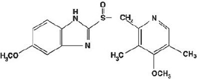 Chemical Structure (Omeprazole 01)