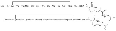 Chemical Formula - pegcetacoplan 13