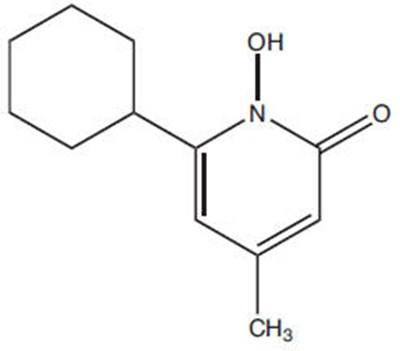 ciclopirox-01.jpg Chemical Structure - ciclopirox 01