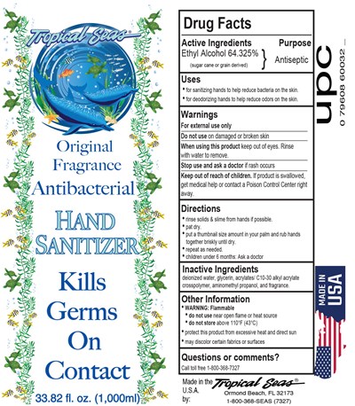 1000ml Label (Hand Sanitizer 33oz)