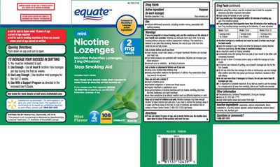 Nicotine Polacrilex 2 mg (Nicotine 2 mg Mini Mint Flavor Lozenge 1)