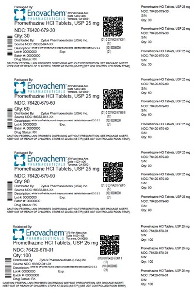 Promethazine Tablet, 25 mg - label 03