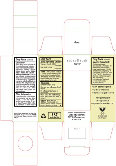 PRINCIPAL DISPLAY PANEL - 10 mL Tube Carton - Deep - moisturizer 04