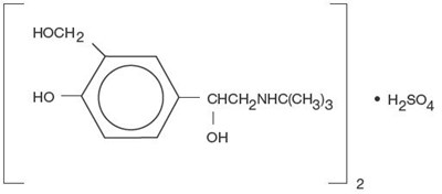 Chemical Structure (Albuterol 01)