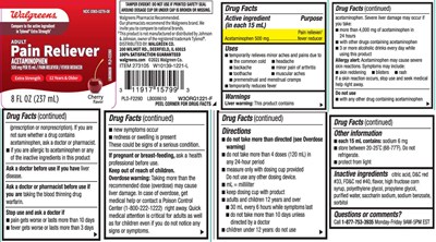 Acetaminophen 500 mg (Acetaminophen Extra Strength Rapid Burst Cherry Li 1)