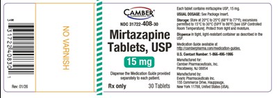 Mirtazapine15mg30scontainerlabel (Mirtazapine15mg30scontainerlabel)