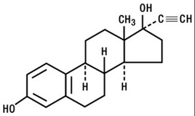 Nor Acetate Ethinyl Estradiol Structure 1