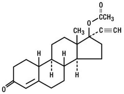 Nor Acetate Ethinyl Estradiol Structure 2
