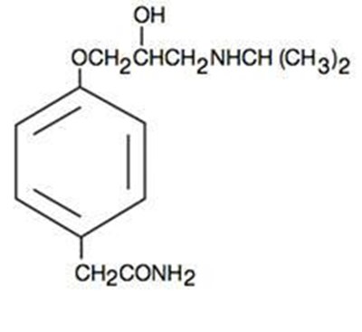 Chemical Structure (Atenolol 01)