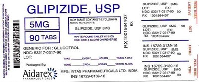 Glipizide 5mg Tab (Glipizide 5mg Tab 2)