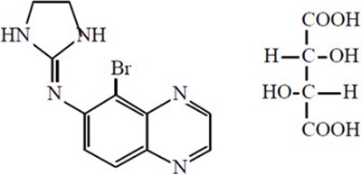 Chemical Structure - brimonidine 01