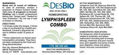 Lymph/spleen Combo (Dsrt73 Lymph Spleen Combo V)
