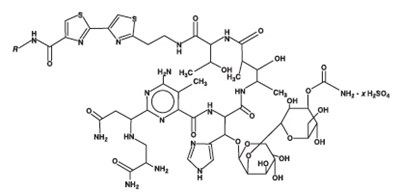 Structure (Bleomycin For Injeciton Usp Figure 1 Bleo Struc.)