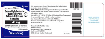 Dexmethylphenidate-10.jpg PDP-40 mg - Dexmethylphenidate 10