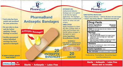 Principal Display Panelpharmabandantiseptic Bandages20antiseptic Bandages (Antiseptic Bandages 01)