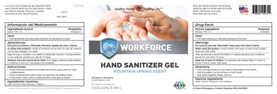 1 Gl Label (Ma1227133(wf20001  Wf20021) Hand Sanitizer Gel Ms 1 Gal Label)