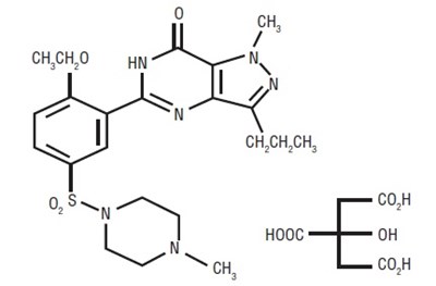 Chemical Structure (Sildenafil Str)