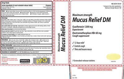 mucus-relief-dm-1200-mg-60-mg-extended-release-cap-1.jpg Dextromethorphan HBr 60 mg, Guaifenesin 1200 mg - mucus relief dm 1200 mg 60 mg extended release cap 1