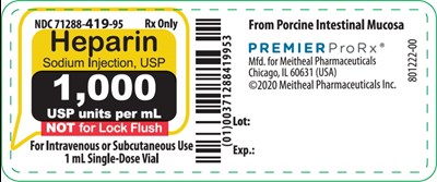 hep0o-0000-02.jpg Principal Display Panel – Heparin Sodium Injection, USP 1,000 USP Vial Label - hep0o 0000 02