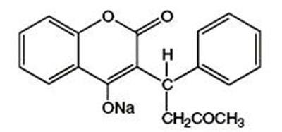Chemical Structure (Warfarin)