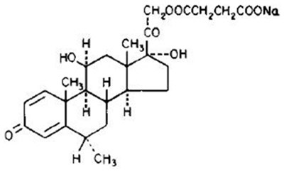 Chemical Structure (Solu Medrol 01)