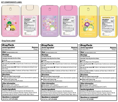 Sc Squishmallows (Kit components)