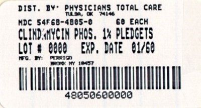 Image Of 60 Count Package Label (4805)