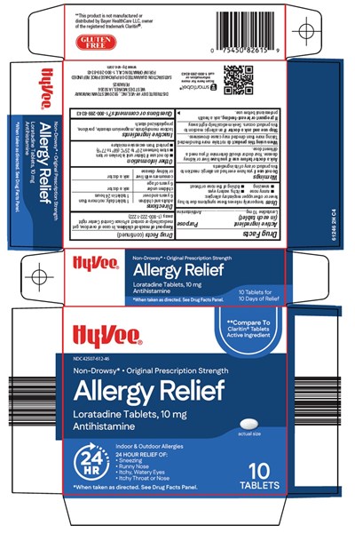 Hyvee Allergy Relief Carton Image