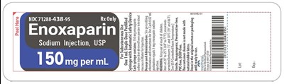 Principal Display Panel – Enoxaparin Sodium Injection, Usp 150 mg Blister Pack Label (Enox 150mg Ht Blister V2)