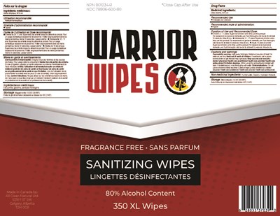 350 Wipes (Acn Pvtlabel Warrior350xl)