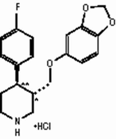 structure - paroxetine usp 1