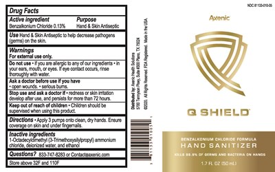 50ml Label (Qshield Label Gold 50ml Rev 1204 Outlines)