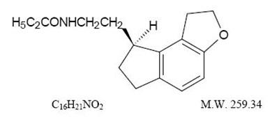 Ramelteon Structural Formula (3aa09997 11f2 4092 8e2f 36fdf06d479d 01)
