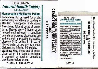 Diarrhea Label 2 (Nhs Diarrhea 2)