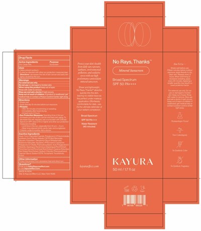 Image Description (Mineral Sunscreen 50ml Carton Label)
