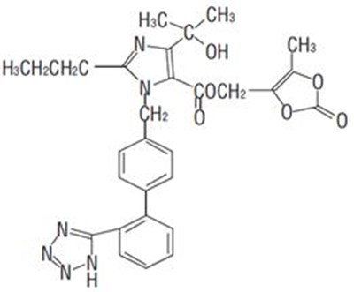 Chemical Structure1 (Olmehctz Str1)