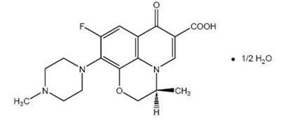 Structure product formula for Levofloxacin - 1e751b41 167b 4844 a3a6 ff1a84ec0cad 01