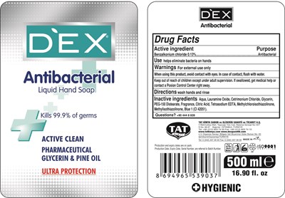 Antibac.jpg 500 ml Antibacterial Liquid Soap NDC: 76964-300-01 - Antibac
