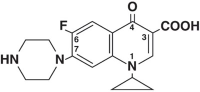 Chemical Structure (Cipro 02)