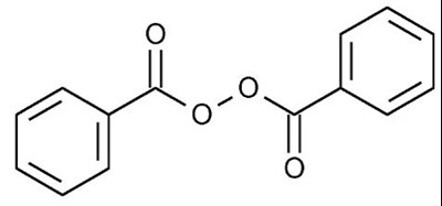 Benzoyl Peroxide Chemical Structure (Clindamycin And Benzoyl Peroxide Gel 1percent 5per 2)