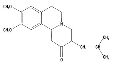 Spl-tetrabenazine-structure (Spl Tetrabenazine Structure)