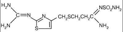 Chemical Structure (Famotidine Str)