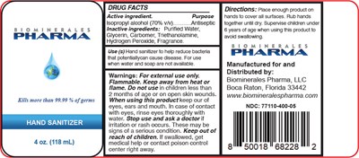 Principal Display Panel (118 mL Bottle Label)