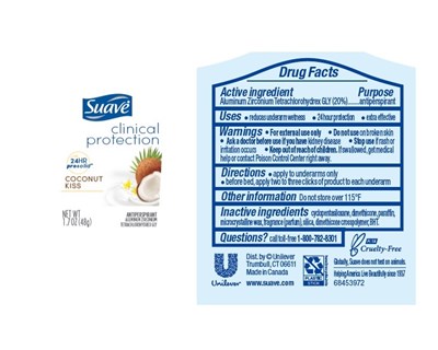 Suavecoconutkissap (Suaveclinicalprotectioncoconutkiss)