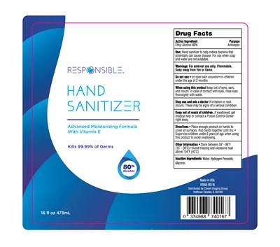16 Oz (80  Responsible 16oz Label)