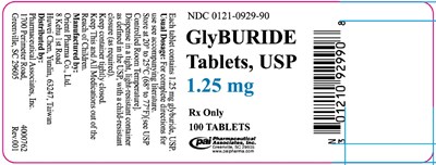 Glyburide Bottles 1.25